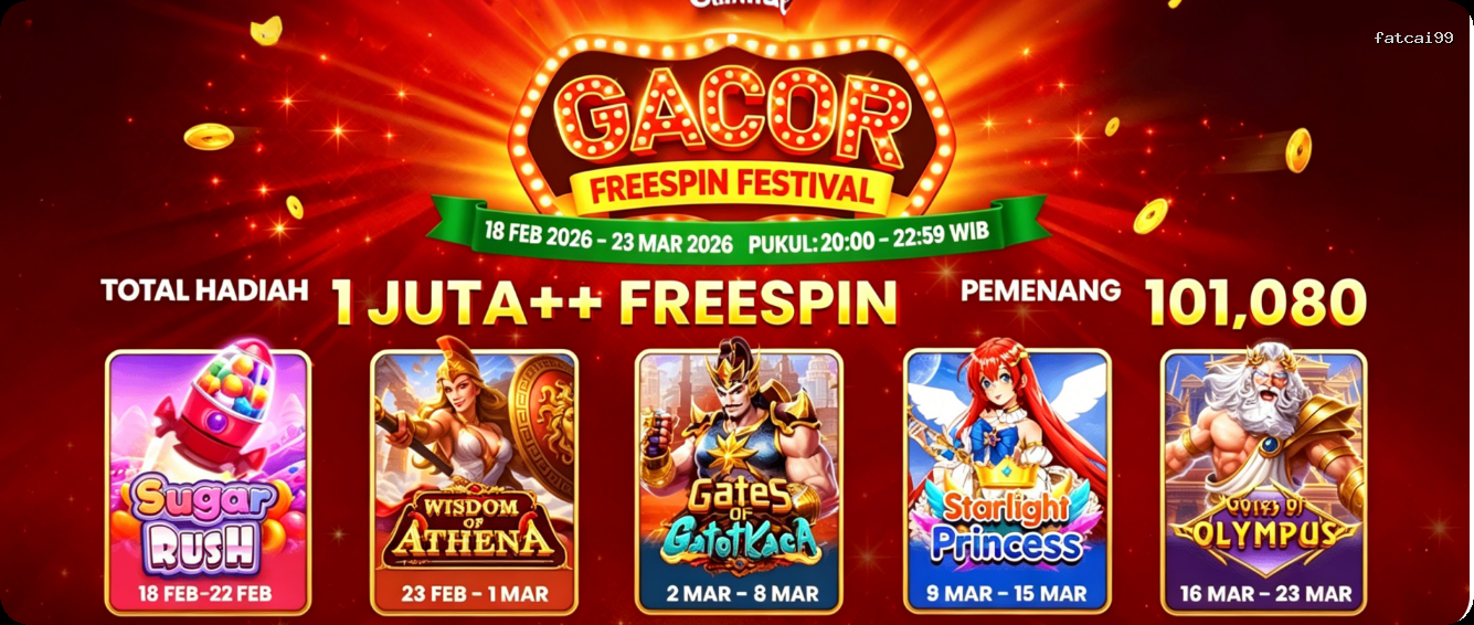 Login fatcai99 Sekarang Bonus Melimpah